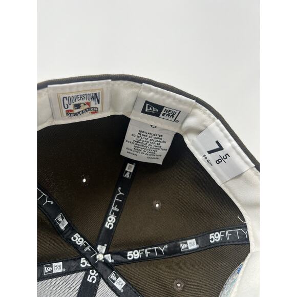 59Fifty Fitted Hat Size 7 5/8 Men's MLB‎ NY Mets Muddy Waters 2013 All-Star Game - Picture 7 of 8